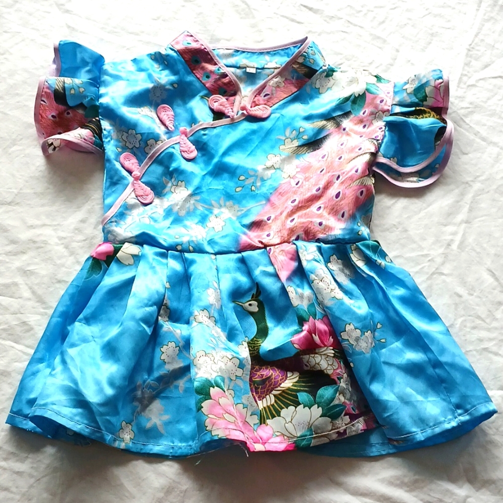 Baby girl chinese new year costume 12-18 months